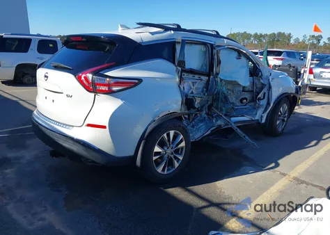 2018 Nissan Murano Sv z USA, uszkodzony, nr VIN 5N1AZ2MG1JN129202